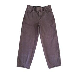 Democracy Ab Technology Brown Barrel Leg Jeans Size 6 Slimming Shaping